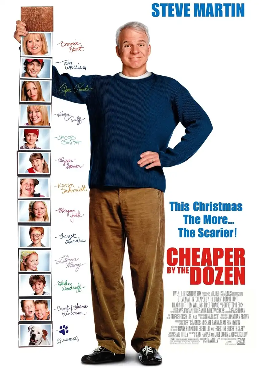 Cheaper by the Dozen / Деца на килограм (2003)